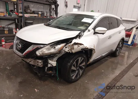 2015 Nissan Murano Platinum z USA, uszkodzony, nr VIN 5N1AZ2MH7FN279122